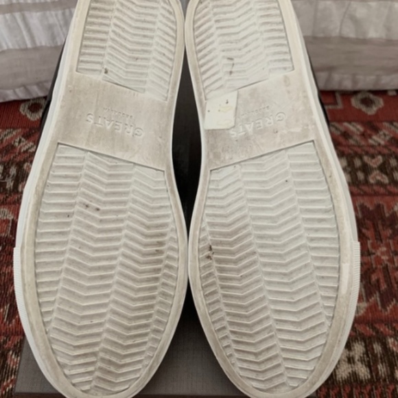 Greats Royale Leather Sneaker Black Size 9 US / 39 EUR updated** - Picture 6 of 9